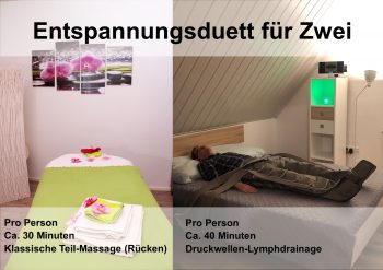 Entspannungsduett für Zwei